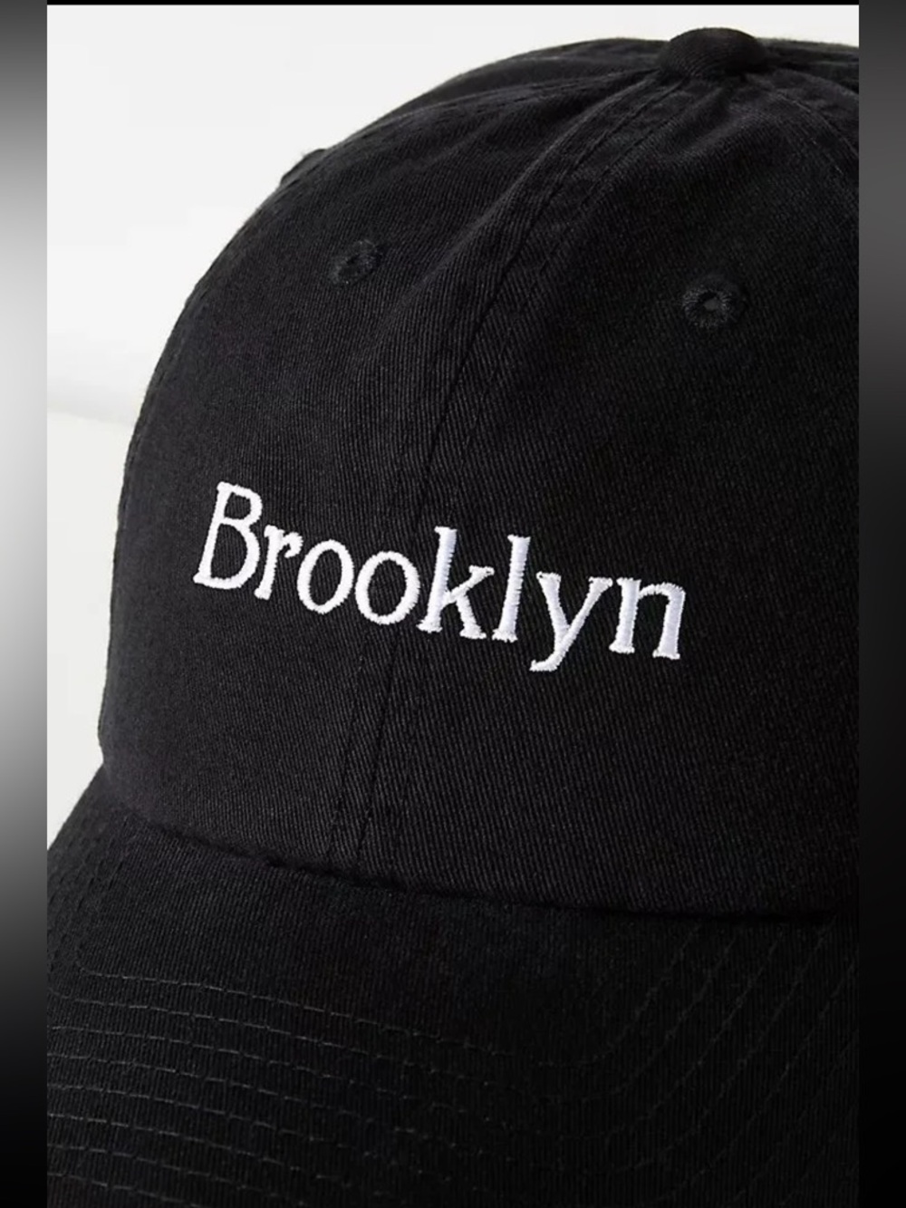 Anthropologie Wanderlust Baseball Cap • Brooklyn • Sold Out